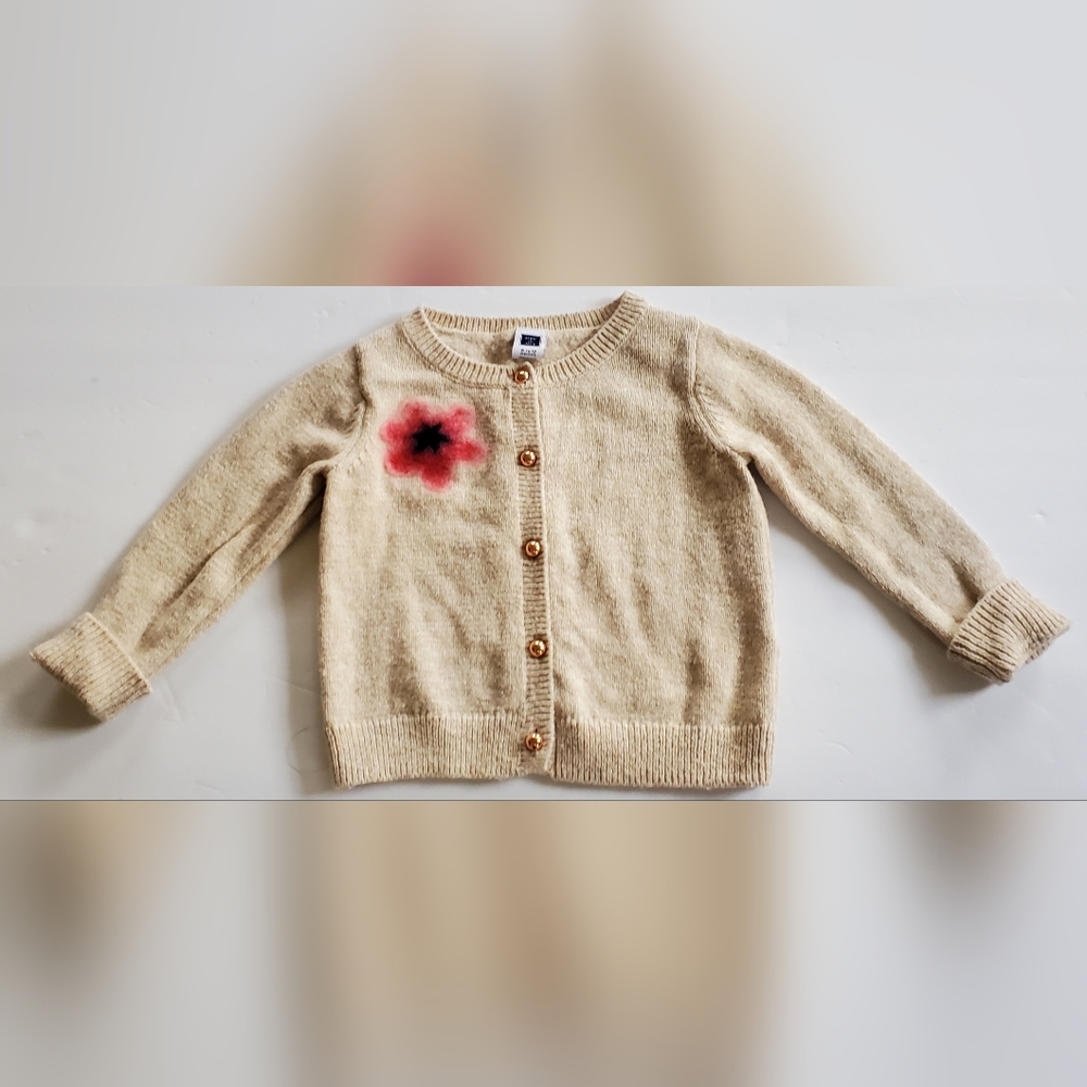 Janie and Jack Bloom Cardigan Baby Girl Size 6-12 Months